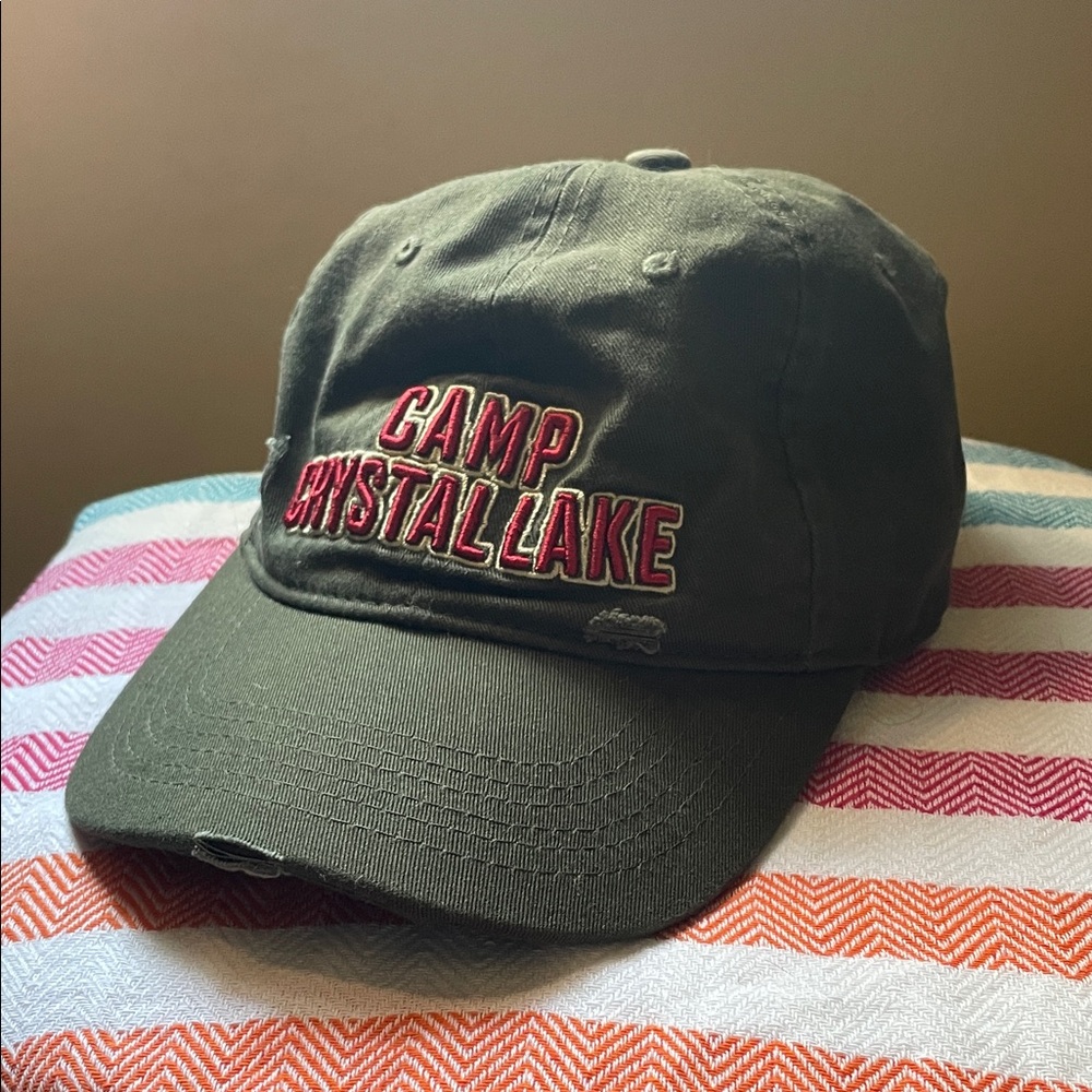 Camp Crystal Lake Green Cap
